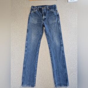 Wrangler Cowboy Cut Jeans Men's 31 X 38 Blue Original Fit